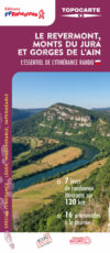 Topocarte Le Revermont, monts du Jura et gorges de l'Ain